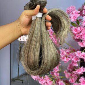straight sew in bundle 26"(color platinum)