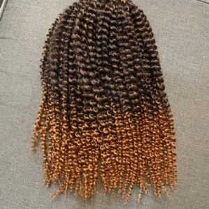 passion twist crochet (color 1b/30)